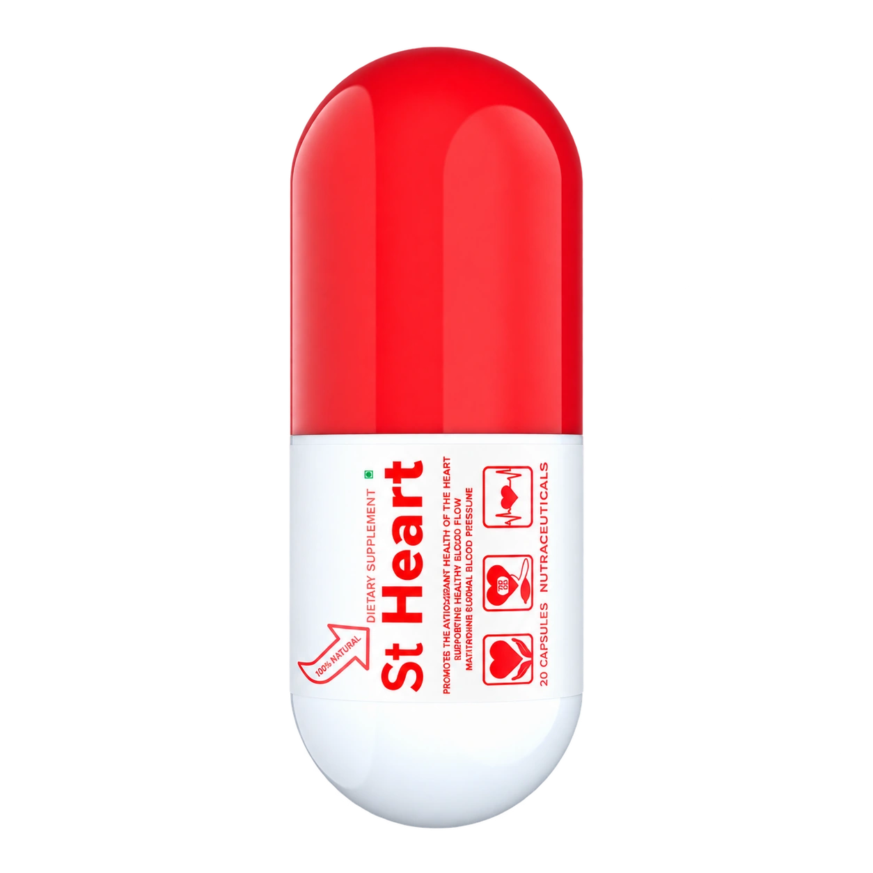 St Heart : contenant du produit